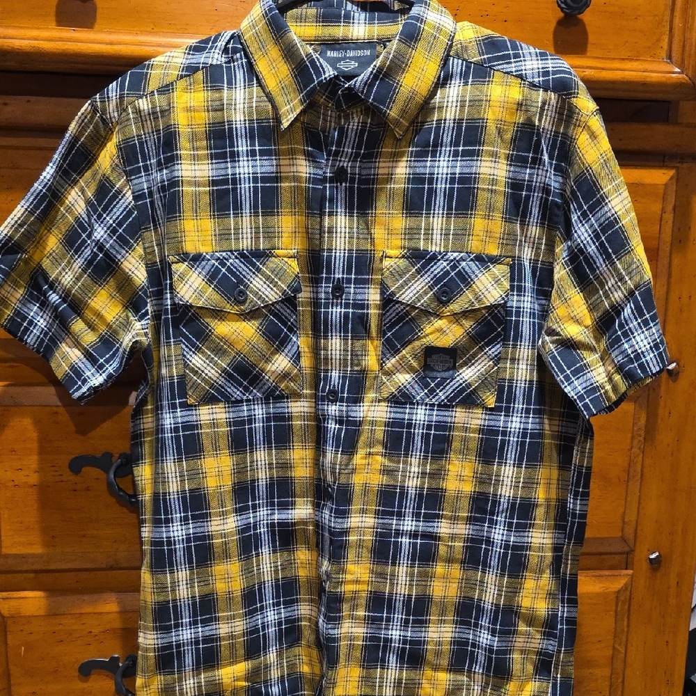Harley Davidson Button Shirt, Brand New With Tags.